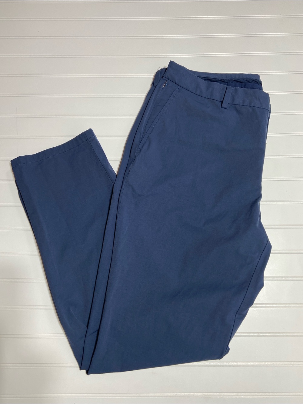 Vineyard Vines Pants Mens 38X32 Navy Blue Golf Chino On The Go Stretch Work